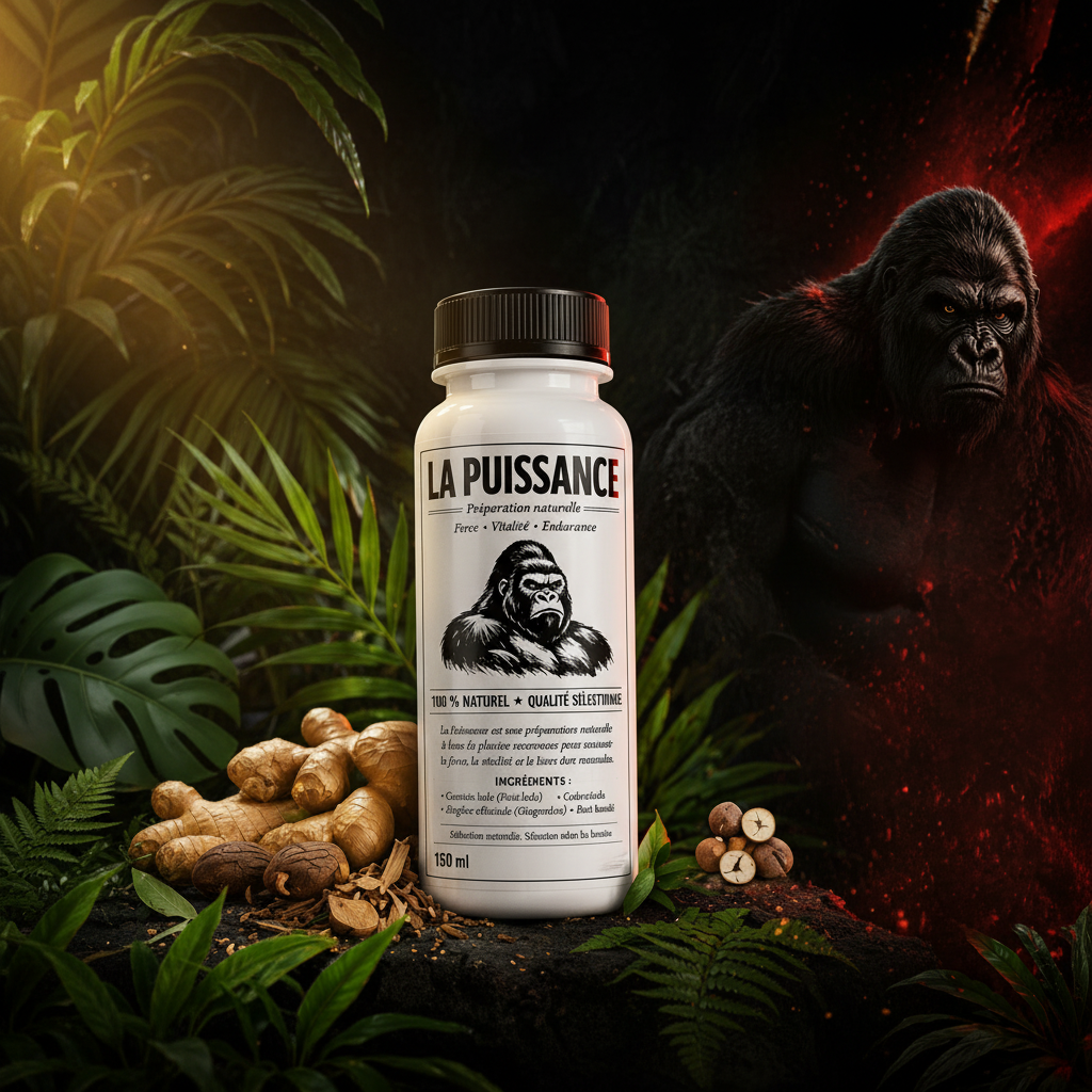 La Puissance – Énergisant Naturel &amp; Booster Masculin 150ml | KM Factory