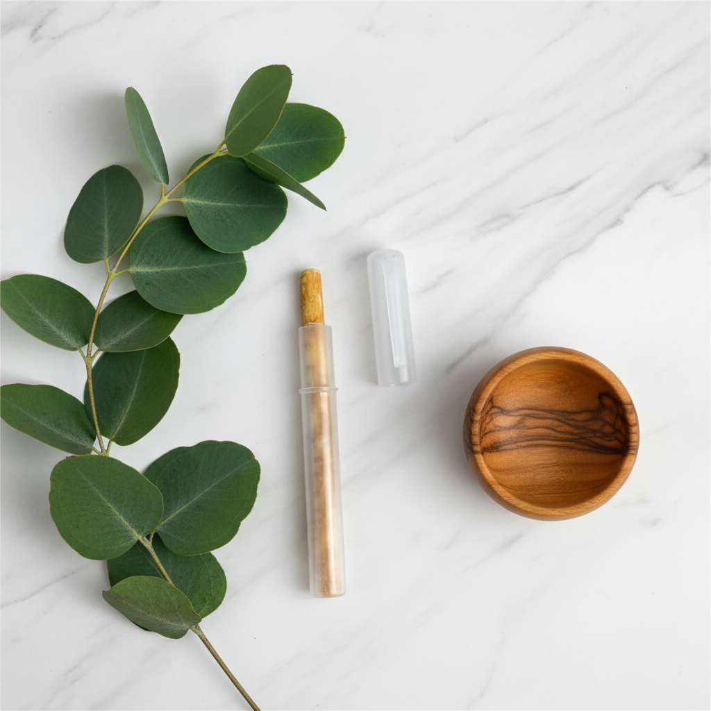 Siwak Naturel Sewal Haleemi – Bâton de Miswak avec Étui de Voyage