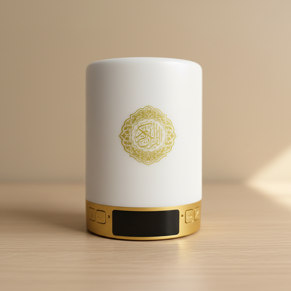 Lampe Tactile Enceinte Coran Speaker SQ-112 - Touch Lamp Qur'an Speaker - 6000+ Villes Azan