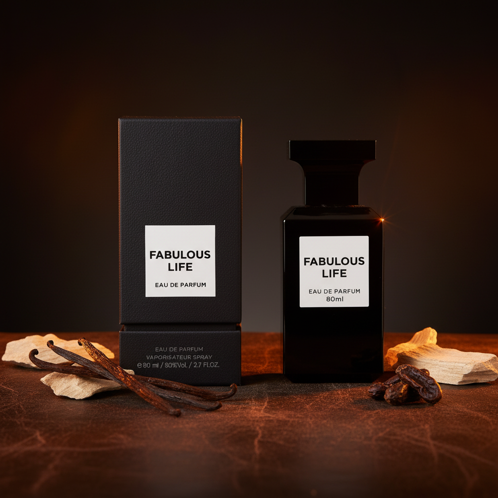 Parfum Fabulous Life Maison Alhambra 80ml - Eau de Parfum Boisé Cuir Vanille