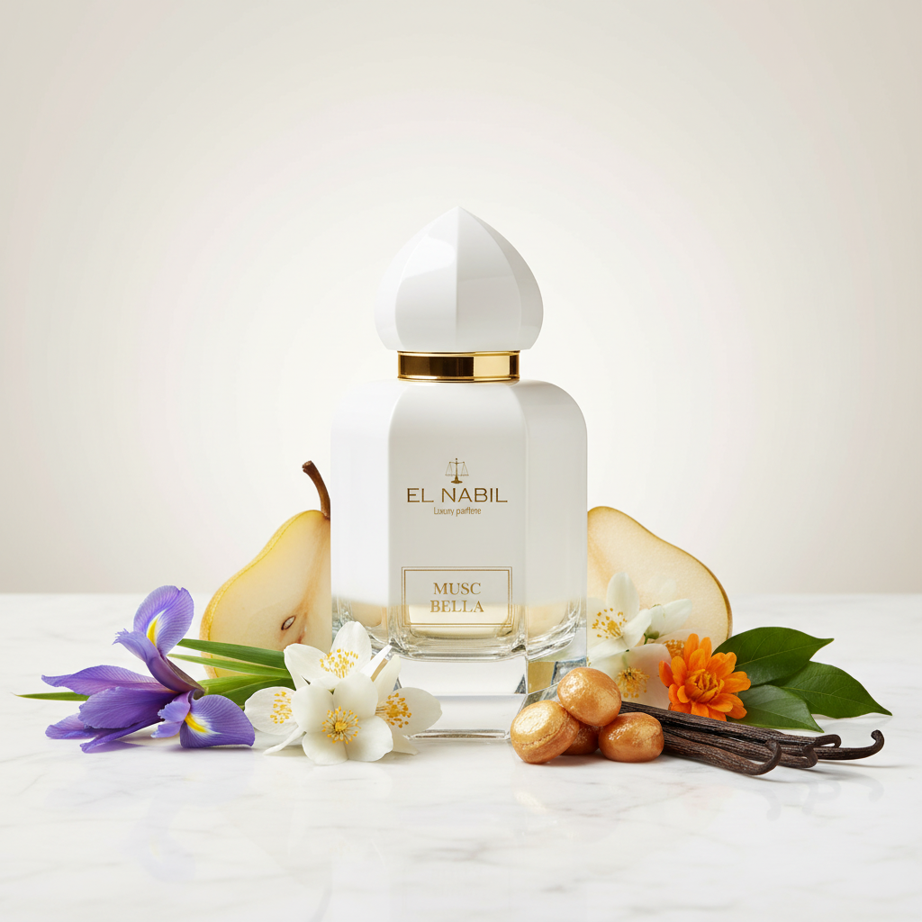 Parfum Musc Bella El Nabil 65ml - Eau de Parfum Floral Gourmand Oriental