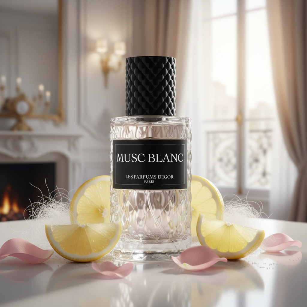Parfum Musc Blanc Les Parfums D'Igor 50ml - Extrait de Parfum Mixte Paris