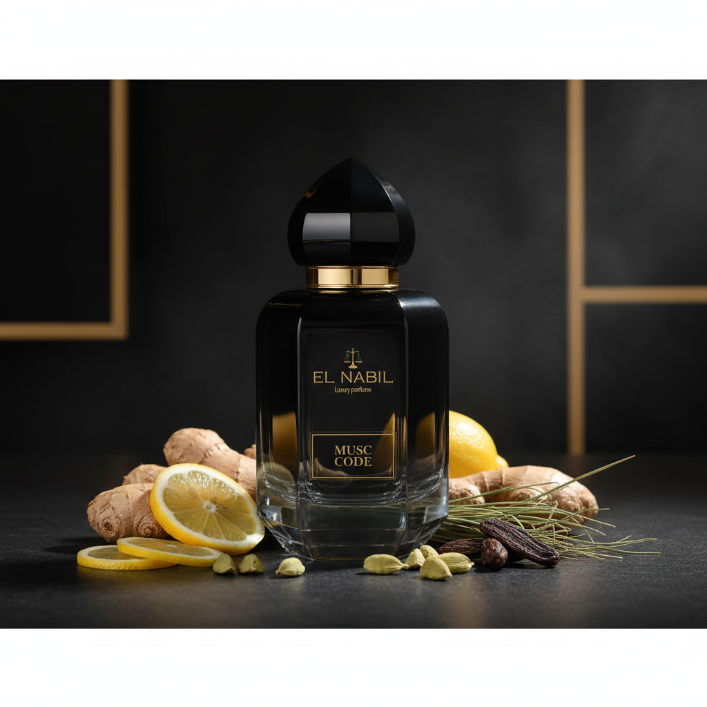 Parfum Musc Code El Nabil 50ml - Eau de Parfum Boisé Épicé Homme