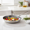 Poêle Cheffinger 28cm Antiadhésive Induction - Revêtement Nid d'Abeille Pro