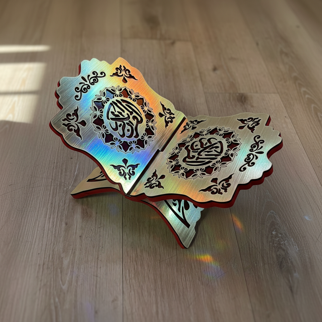Rehal doré irisé holographique