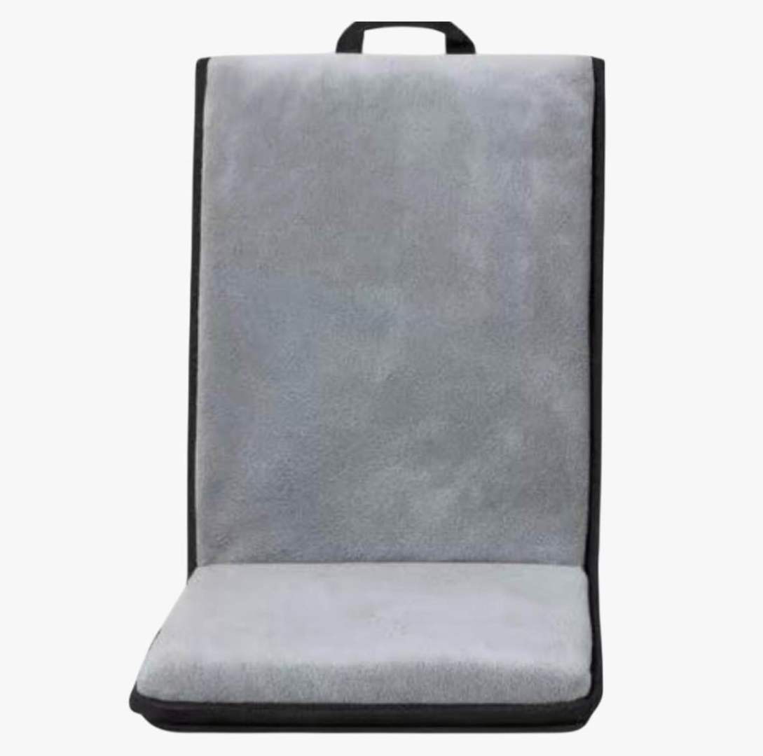 Tapis de Prière Portable avec Dossier - 7 Coloris - 40x30cm