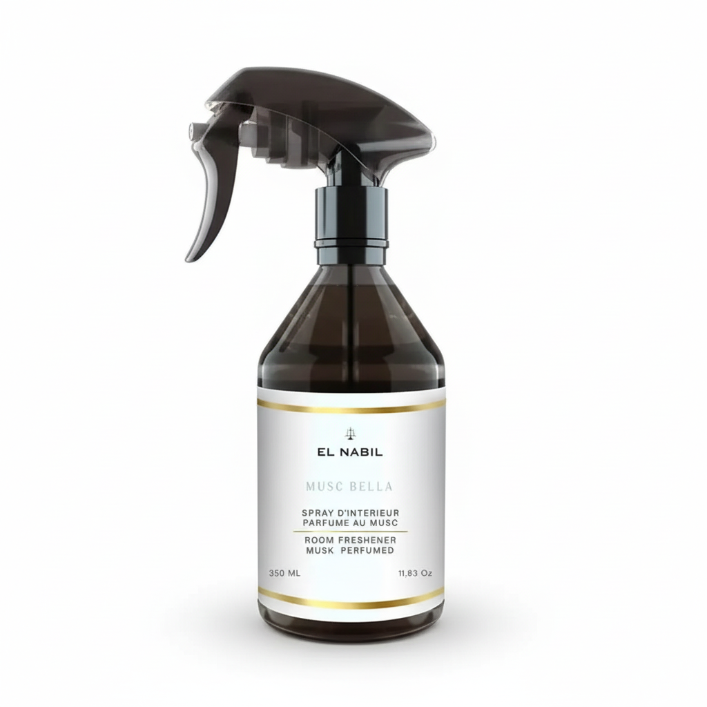 Spray d'Intérieur Musc Bella El Nabil - Parfum Ambiance Musc Bella - 350ml