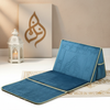Tapis Prière Luxe Desert Dress 55x100cm avec Dossier et Poche - Certifié Médical Voyage